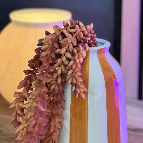 Erbsenpflanze Orange/braun (künstlich)